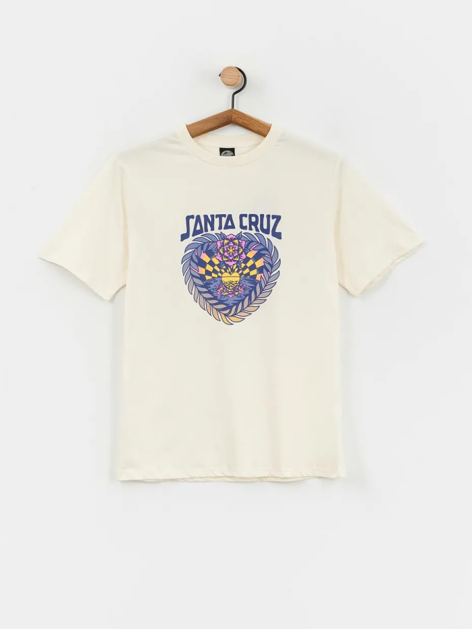 Santa Cruz Heart Set Front Wmn T-Shirt