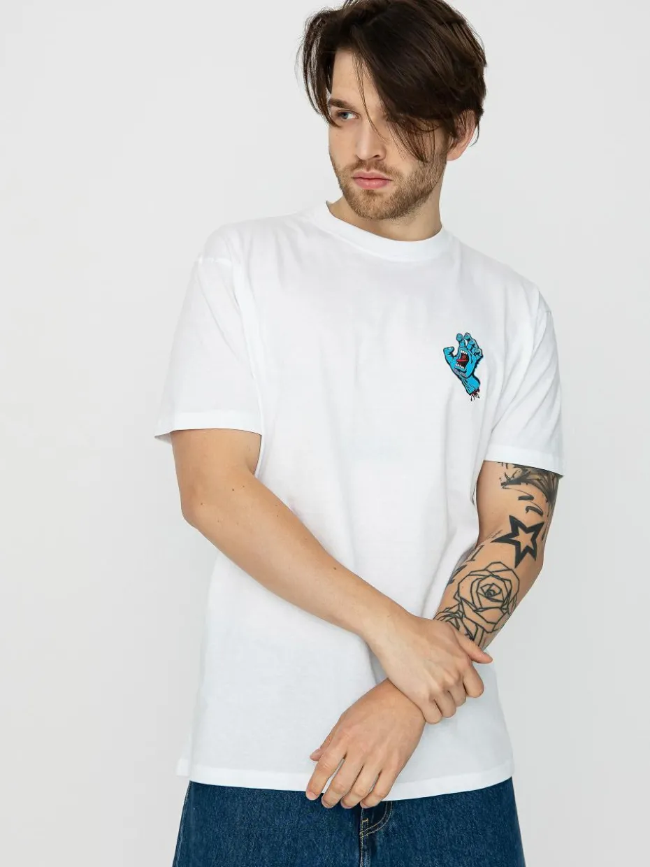 Santa Cruz Screaming Hand Chest T-Shirt