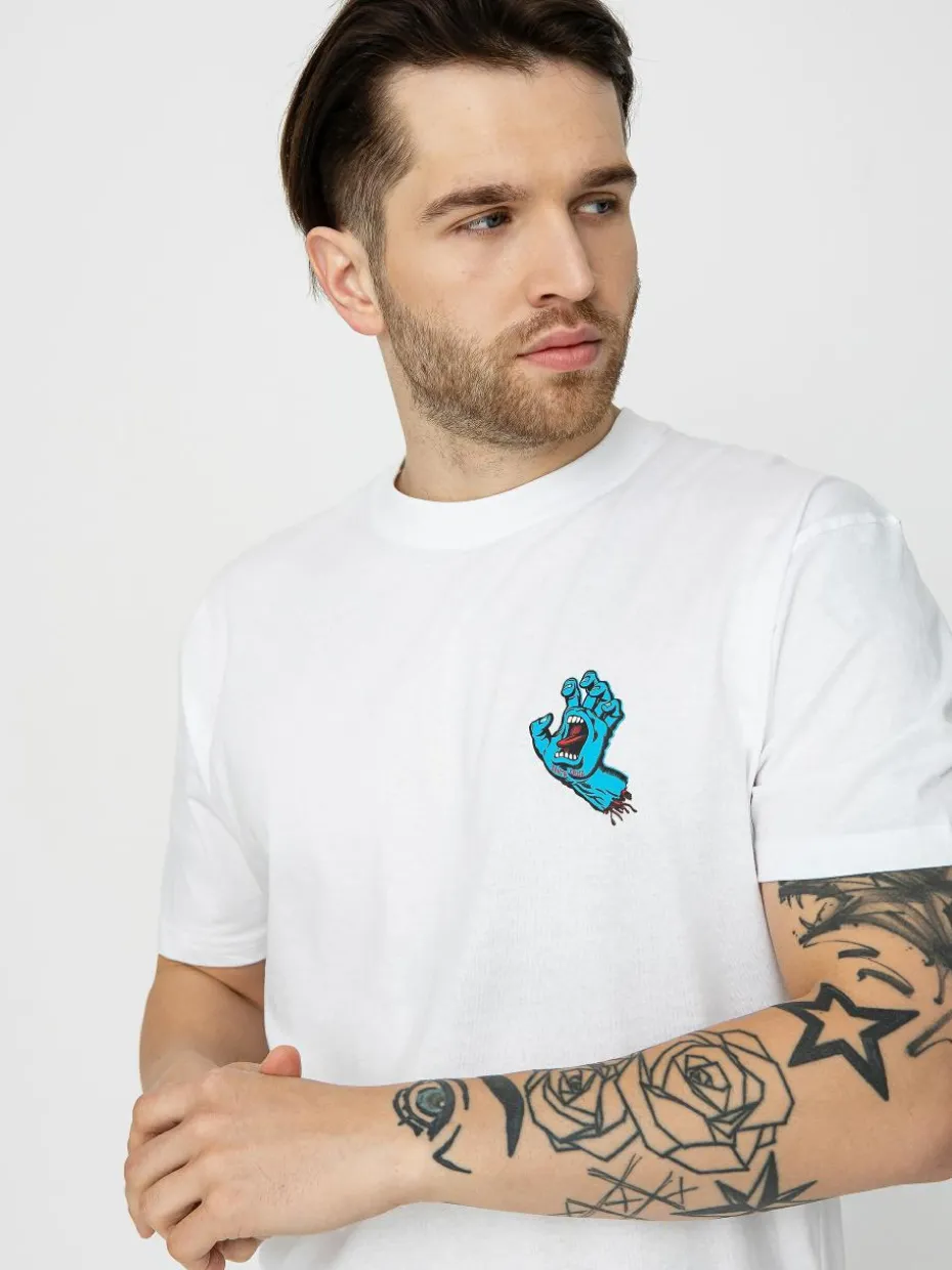 Santa Cruz Screaming Hand Chest T-Shirt