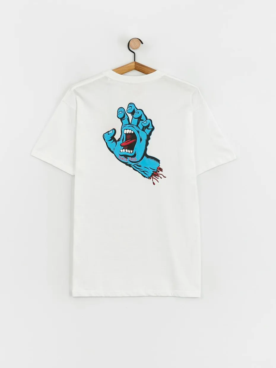 Santa Cruz Screaming Hand Chest T-Shirt