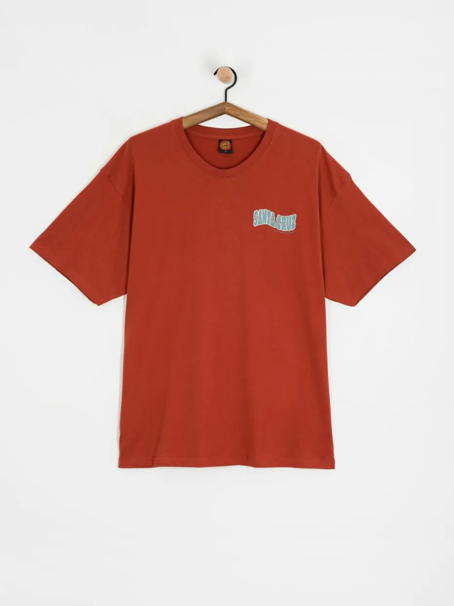 Santa Cruz Tiki Hand Strip T-Shirt