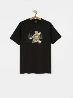 Santa Cruz T-Shirt Braun Pizza Bear