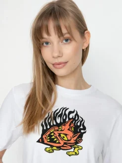 Santa Cruz T-Shirt Delfino Devil Mask Front Wmn