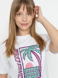 Santa Cruz T-Shirt Palm Strip Wmn