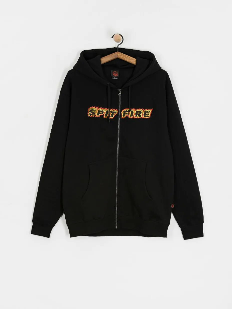Spitfire Flames Script ZHD Hoodie