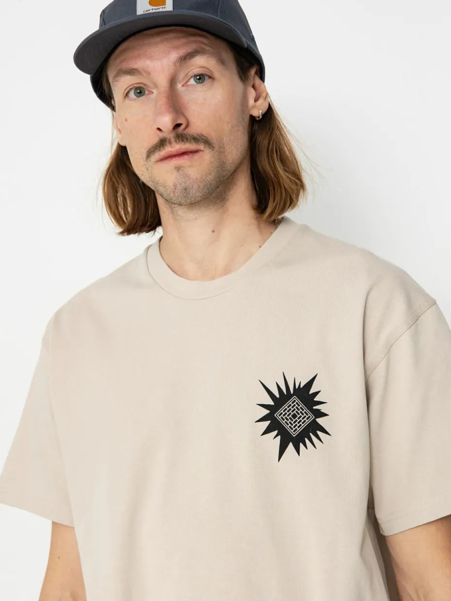 The National Skateboard Co Office Politics Logo T-Shirt