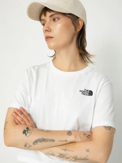 The North Face T-Shirt Simple Dome Cropped Slim Wmn