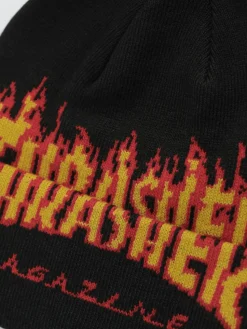 Thrasher X Toy Machine Flame Fold Mütze