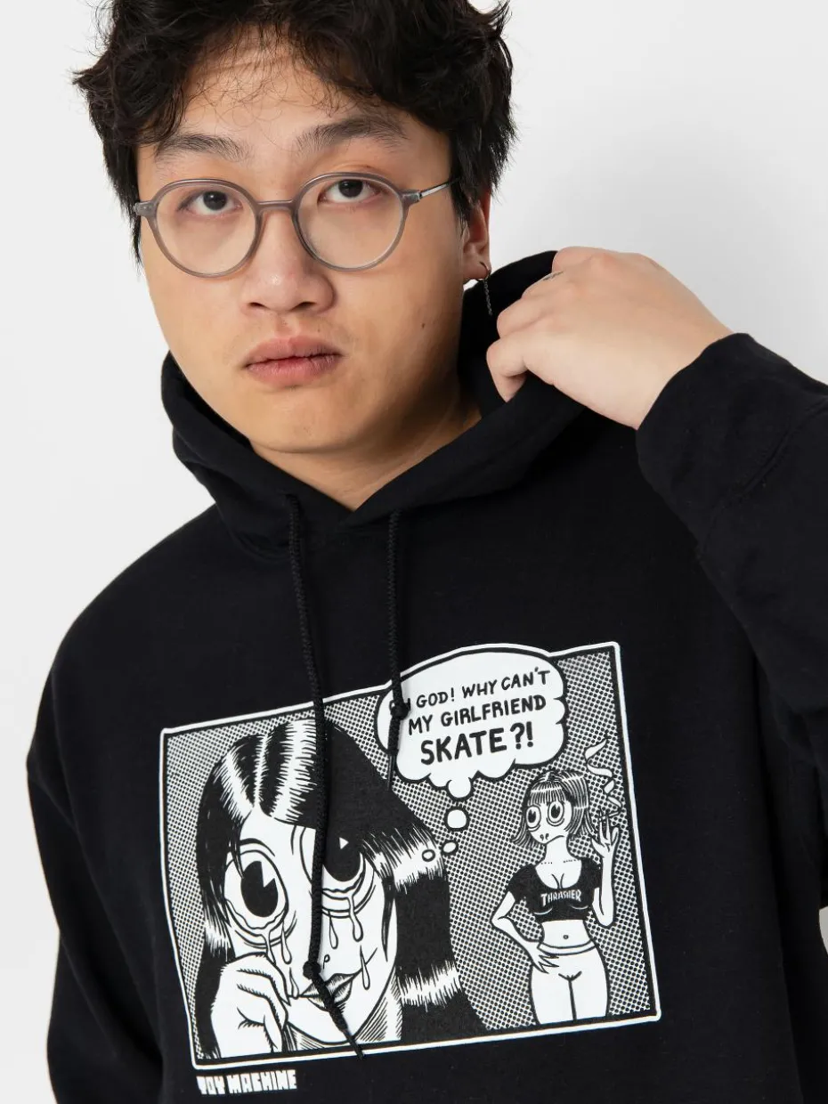 Thrasher X Toy Machine Girlfriend HD Hoodie