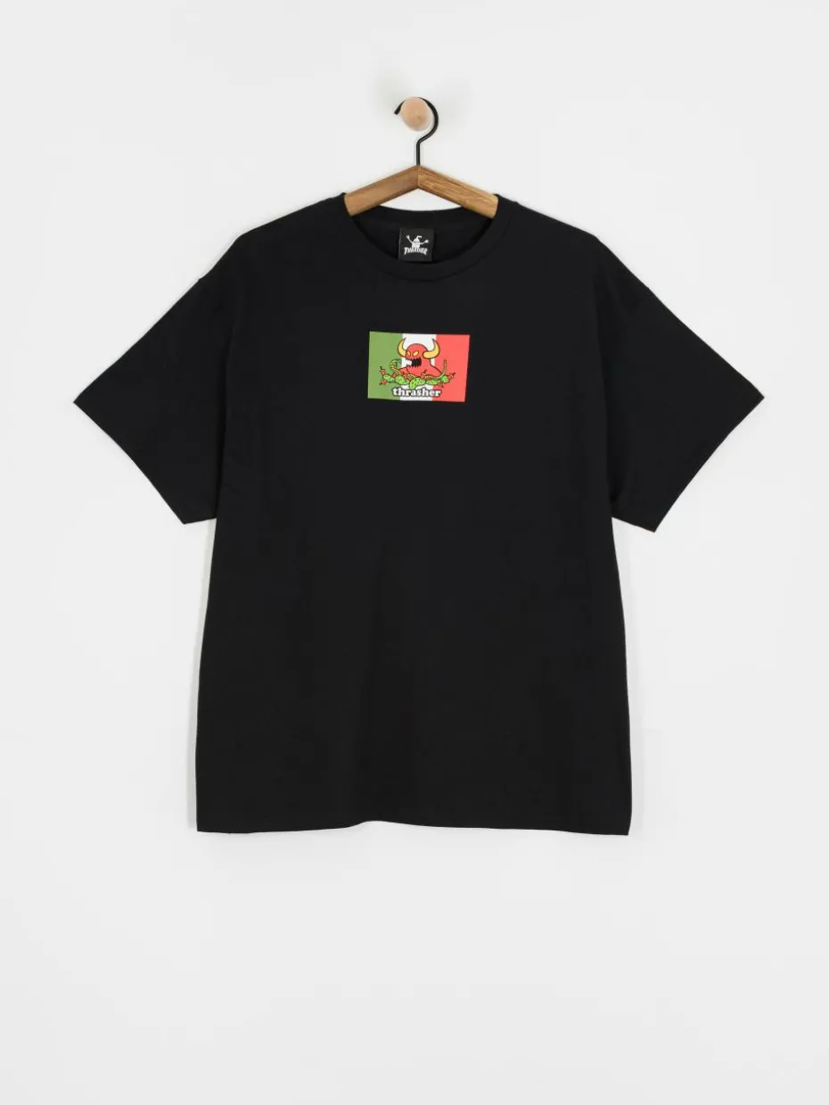 Thrasher X Toy Machine Hecho T-shirt