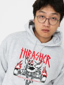 Thrasher X Toy Machine Monster Gram HD Hoodie