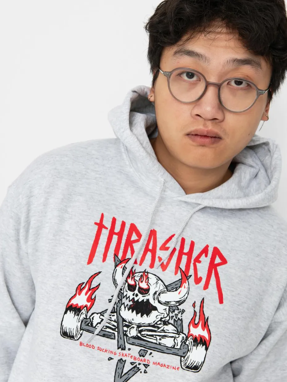 Thrasher X Toy Machine Monster Gram HD Hoodie