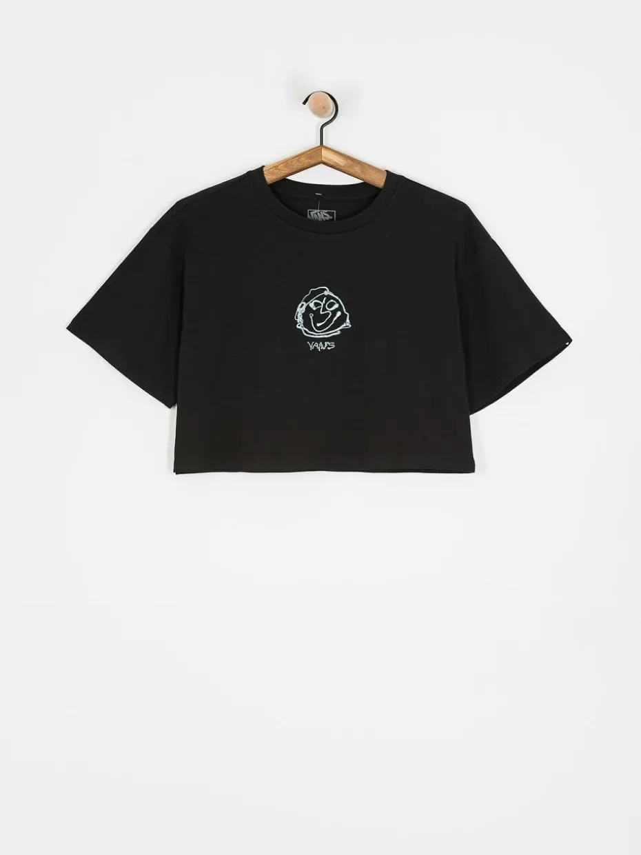 Vans Grinning Face Relax Crop Wmn T-Shirt