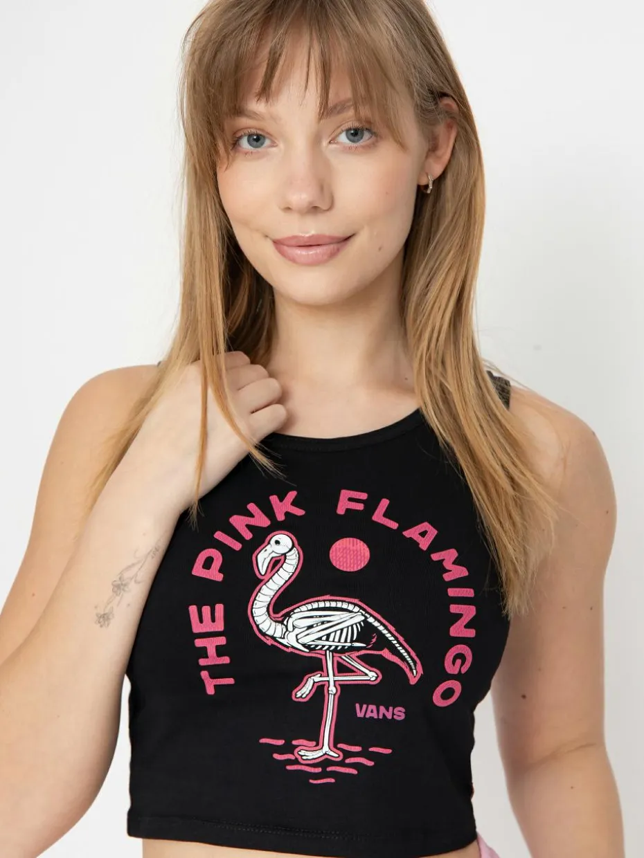 Vans Shirt Flaminghost Fitted Tank Wmn
