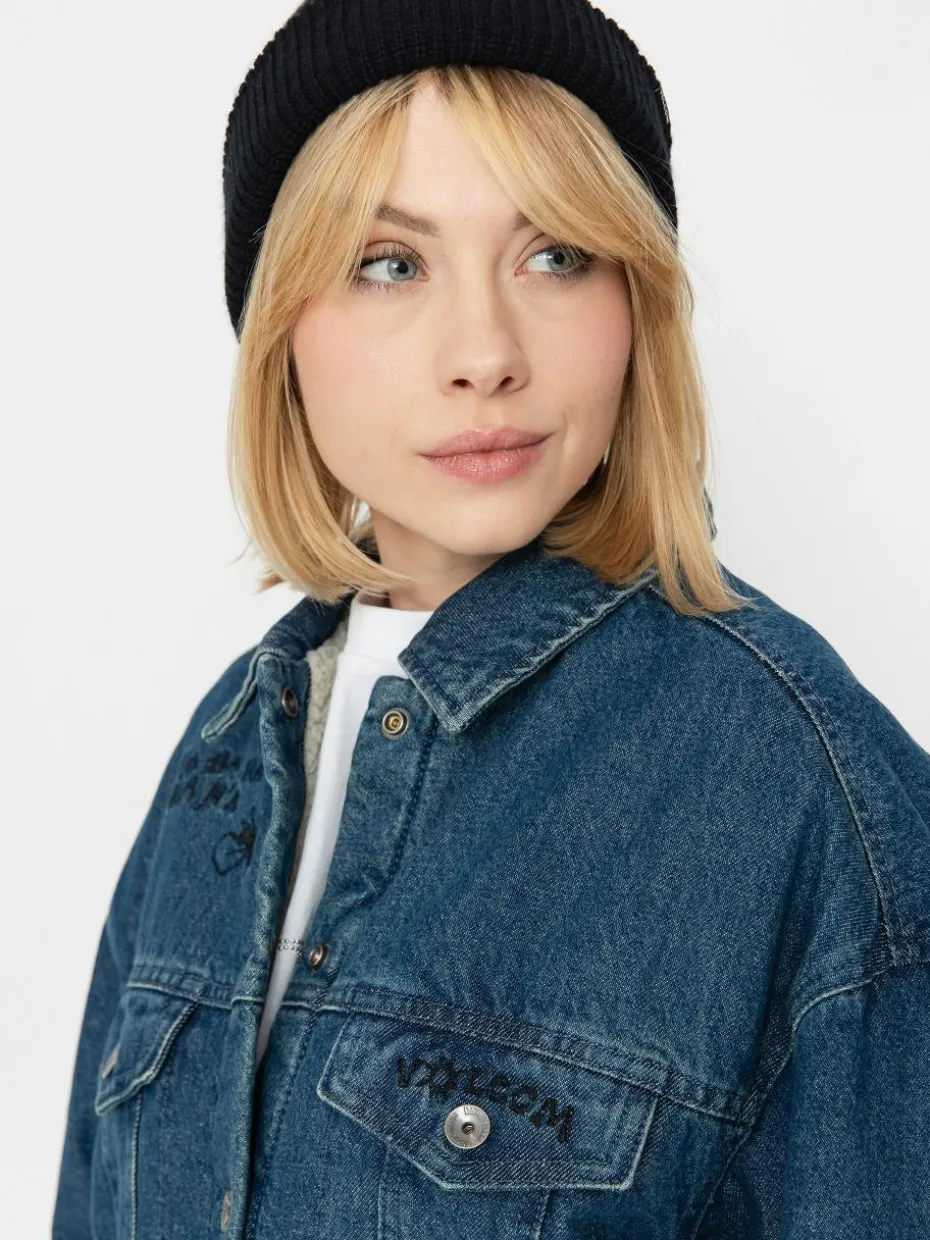 Volcom Jacke Fa Keutchi Denim Wmn