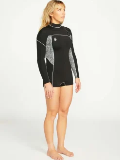 Volcom 2Mm Chest Zip Ls Springsuit Surfanzug Wmn