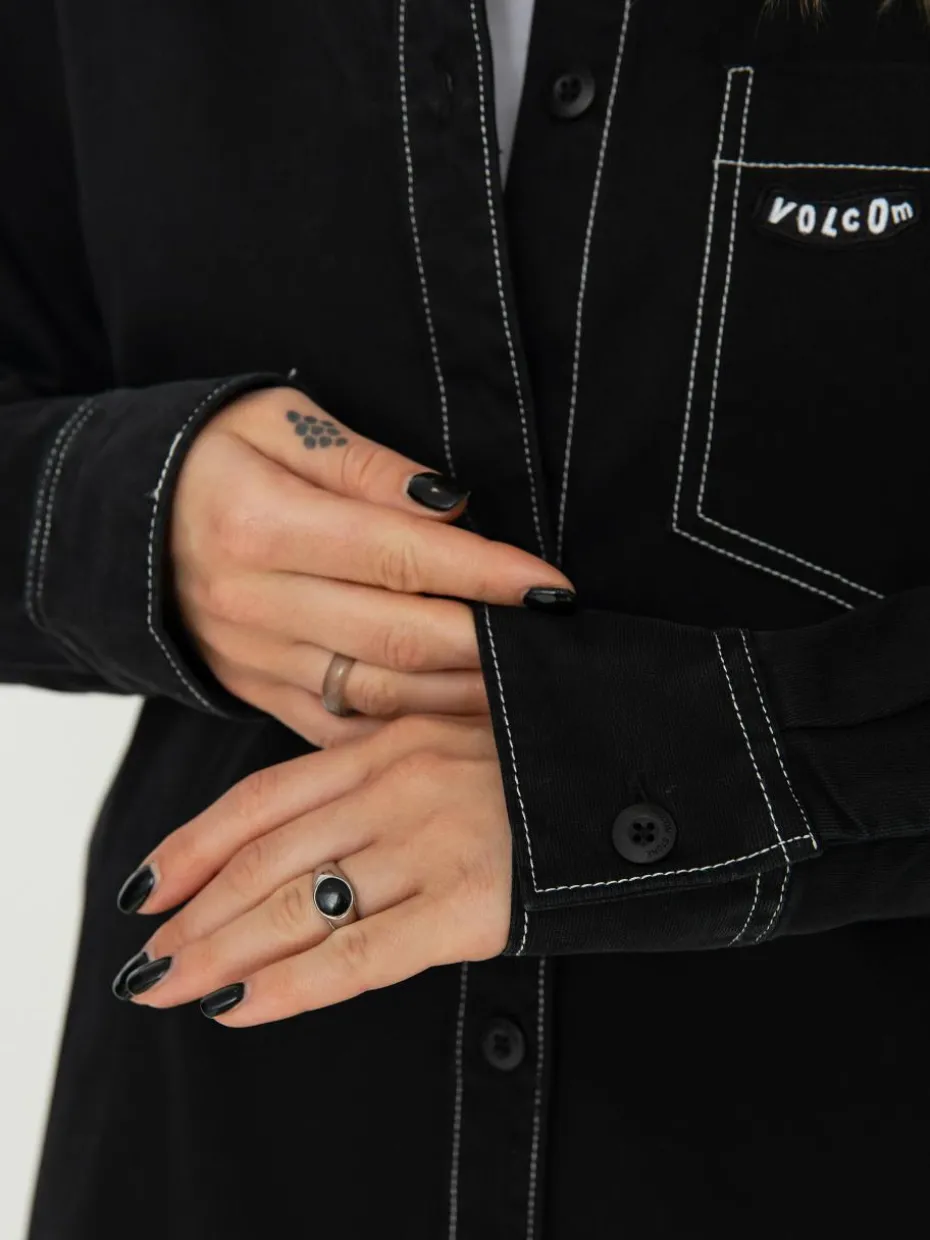 Volcom Stone Kraft Shirt Ls Wmn Longsleeve