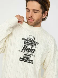 Wasted Paris Rain Cable Knit Pulli