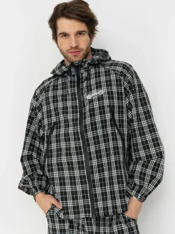 Wasted Paris Yard Tartan Windbreaker Jacke